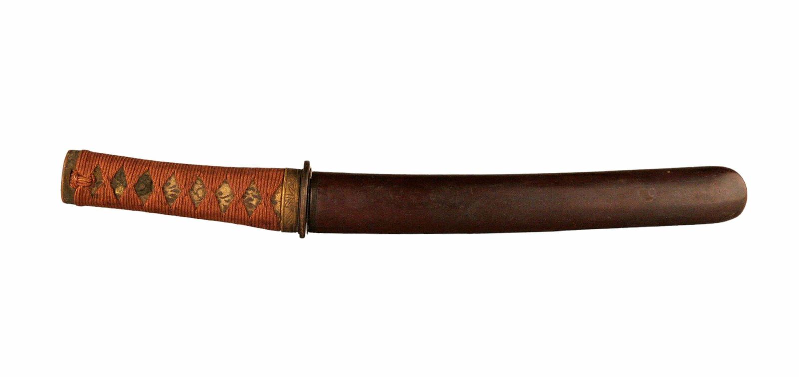 19th Century Edo Meiji Period Samurai Tantō Knife/Short Blade Sword And Scabbard photo vintage