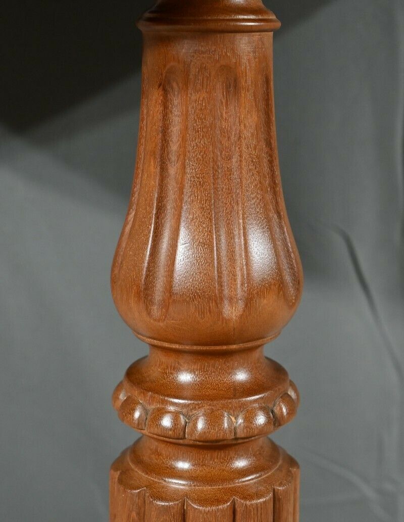 photo for sale Oval Pedestal Table With Mahogany System, Louis Philippe Period – 1st Part 19th Century