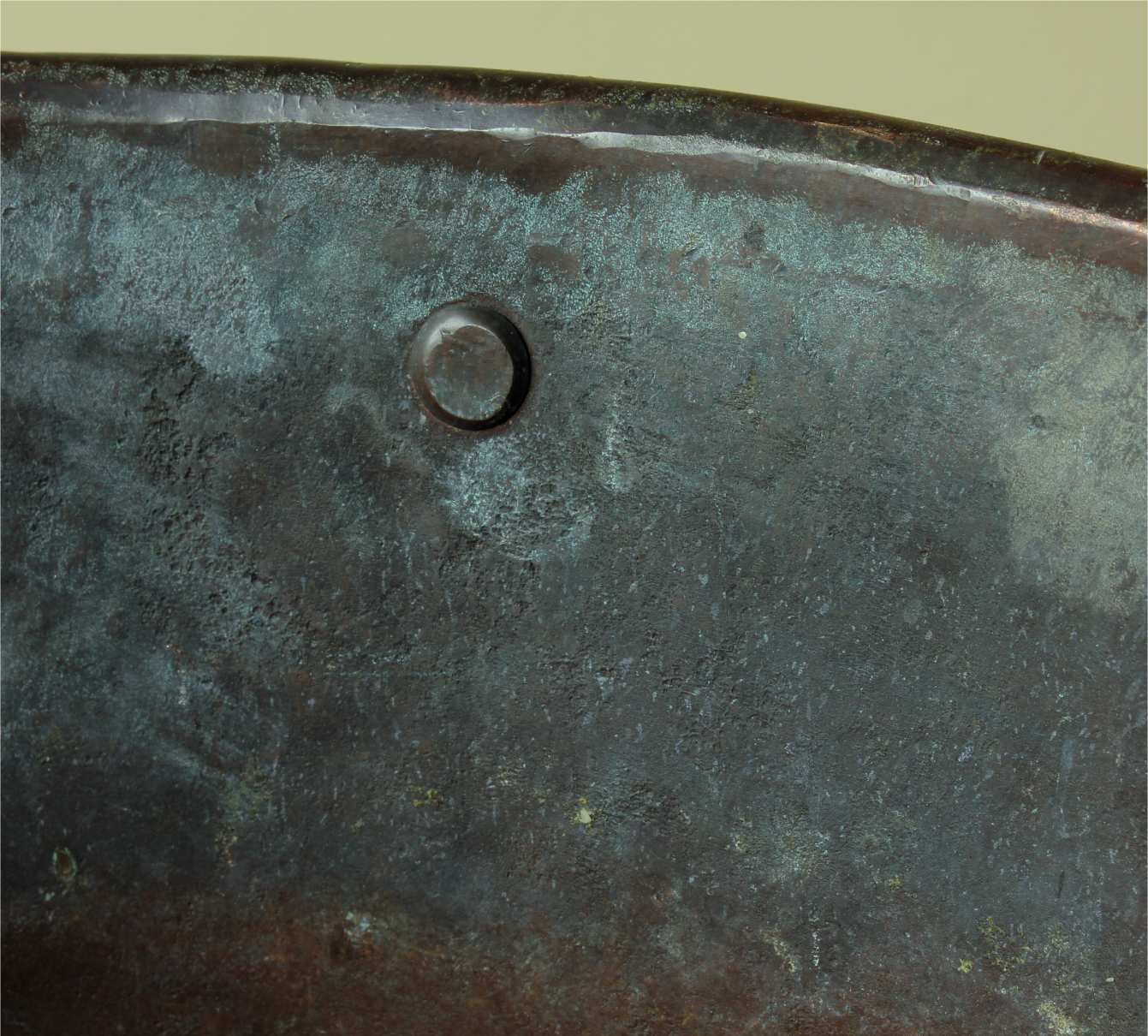 French Copper Ferrat Grain Measure. 19th Century Metal Planter. Log Bin. photo vintage