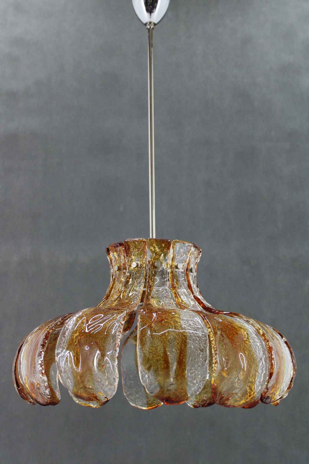 1970s Large Murano Glass Chandelier By Carlo Nason For Mazzega, Italy photo furniture