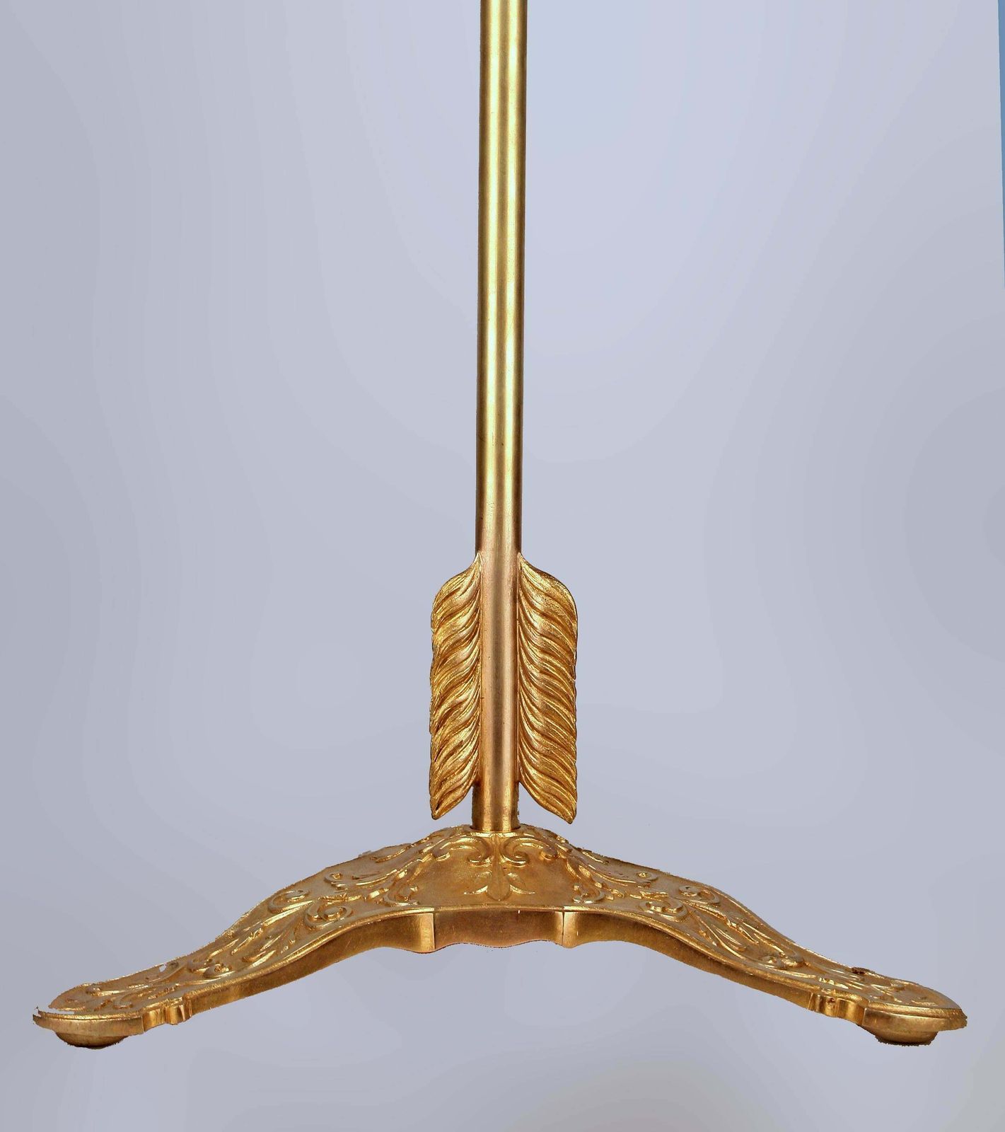 Late 19th Century French Ormolu/Gilt Bronze Arrow Shaped Floor Lamp By Maison Jansen photo 21200.0