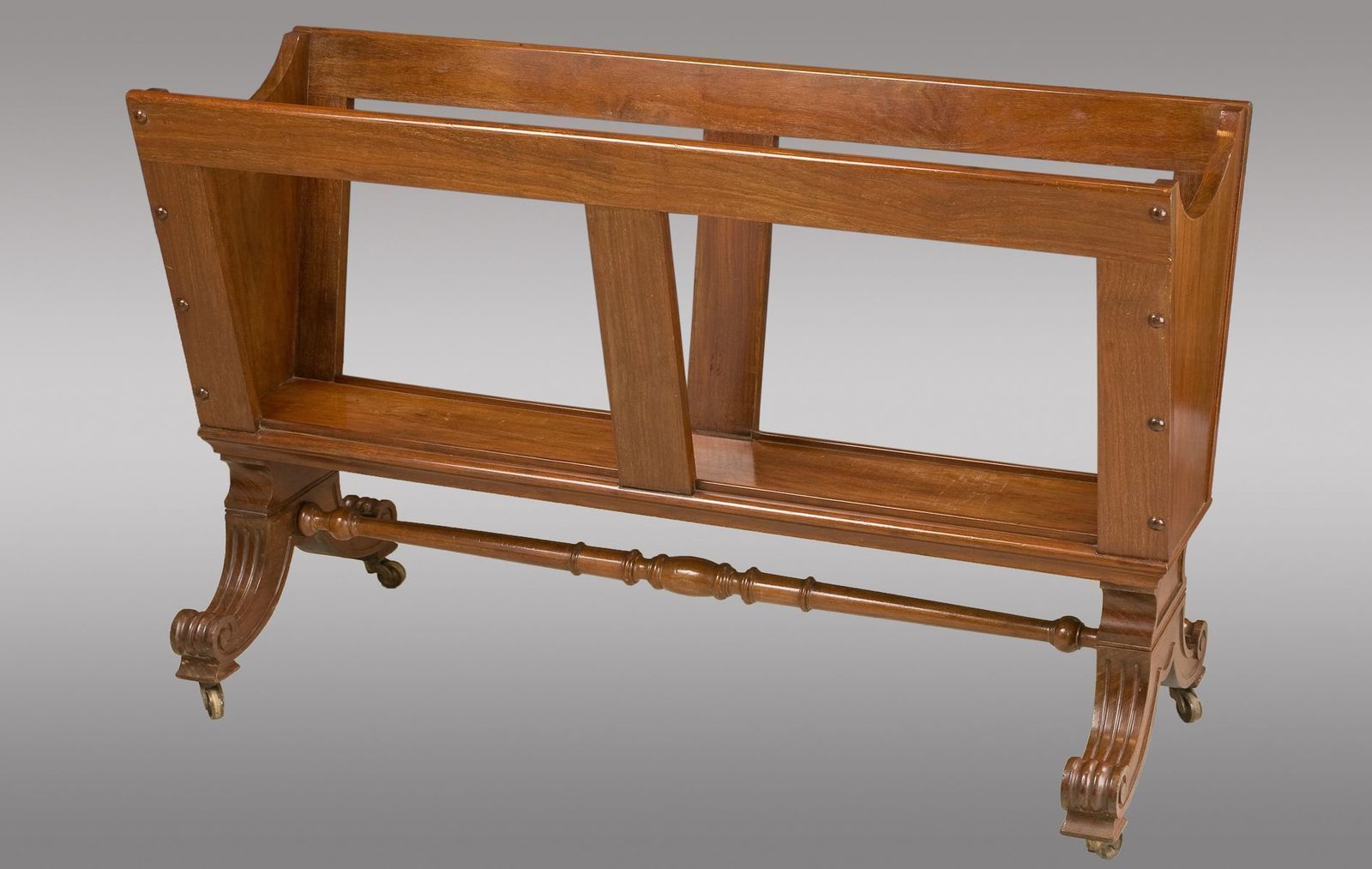 Antique English William IV Folio Stand, 1840s