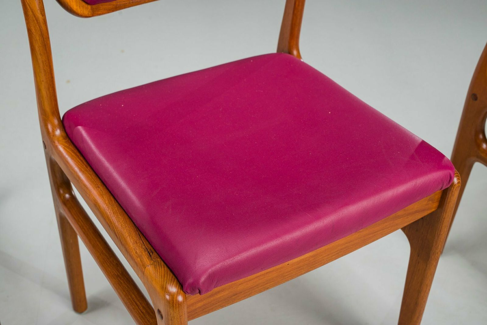 photo furniture Mid Century Teak Dining Chairs By Johannes Andersen For Uldum, Set Of 4