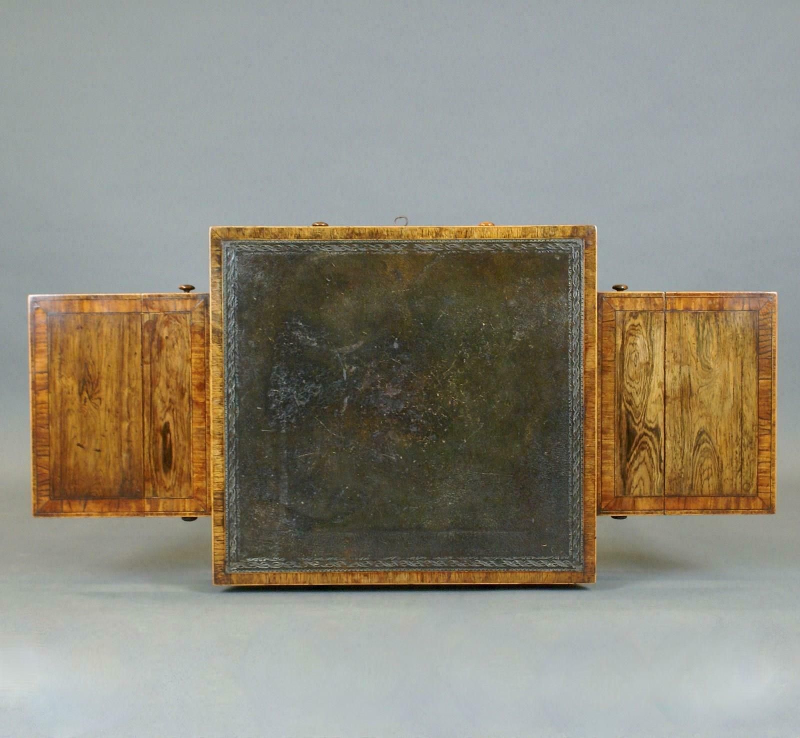 A Small Regency Rosewood Writing Table photo furniture
