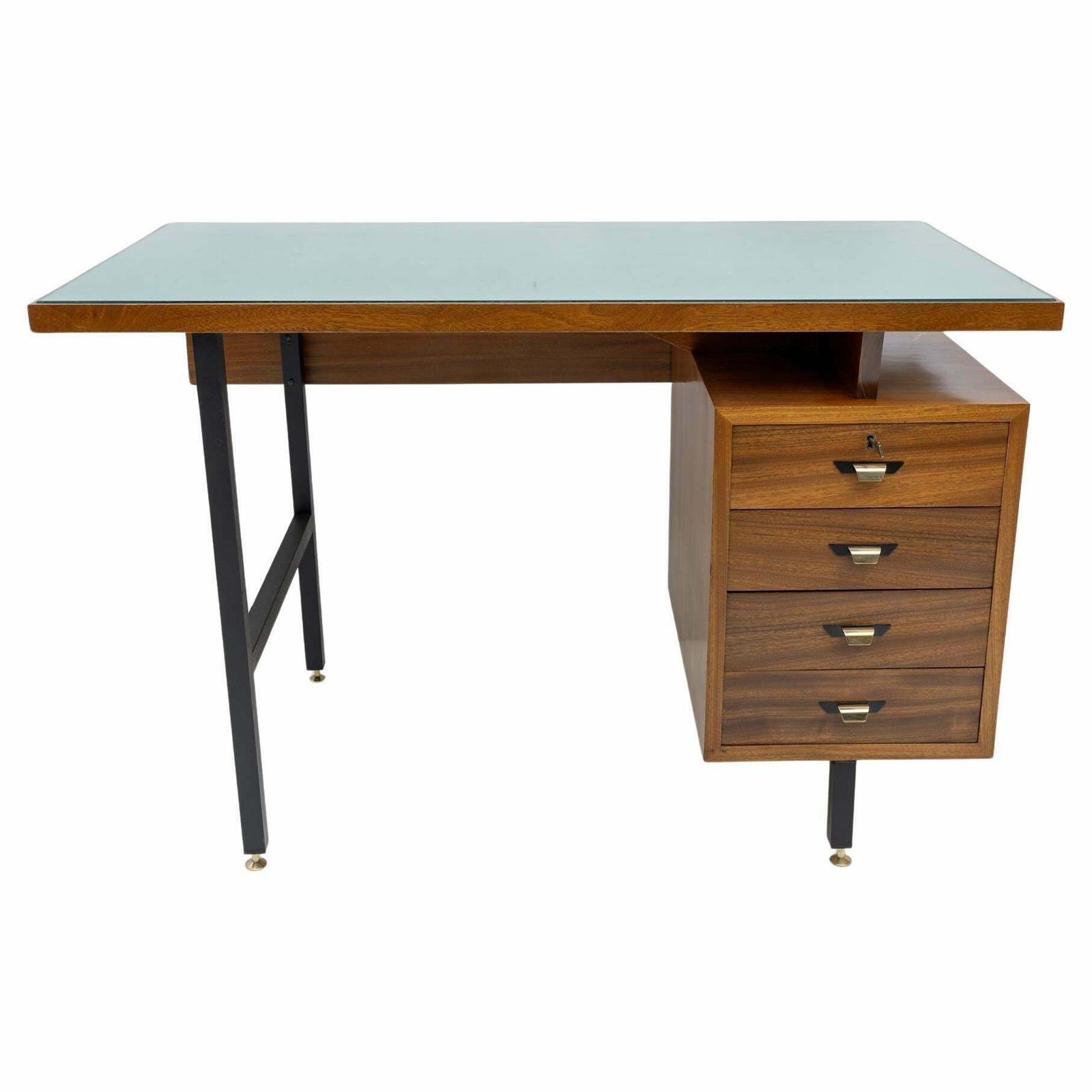 Mid Century Modern Italian Writing Desk, 1960s