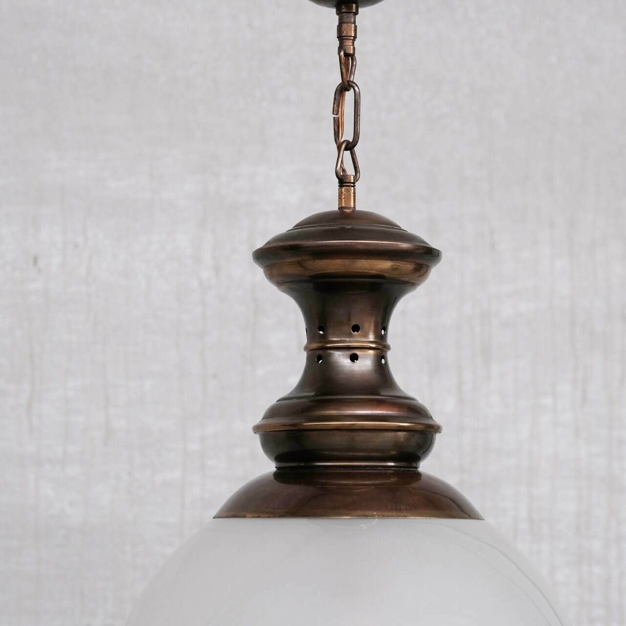 Italian Mid Century Pendant Light Attr. To Luigi Caccia Dominioni photo for sale