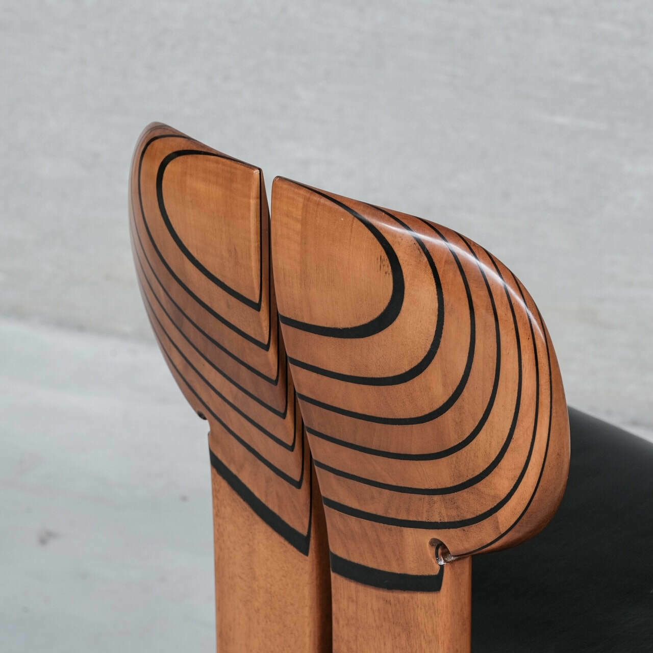 photo furniture Set Of Four 'Africa' Mid Century Italian Dining Chairs By Scarpa