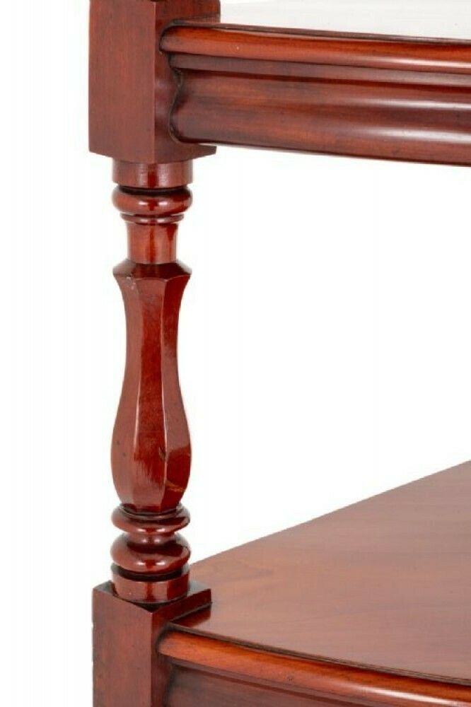 Victorian Whatnot Bookshelf Mahogany 1850 photo furniture