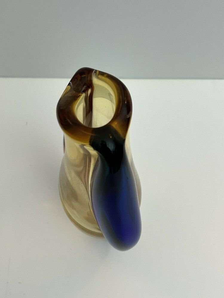 Artistic Glass Vase By Hana Machovska, 1960s photo for sale