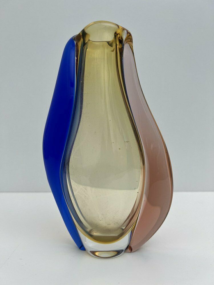 171.0 Artistic Glass Vase By Hana Machovska, 1960s photo