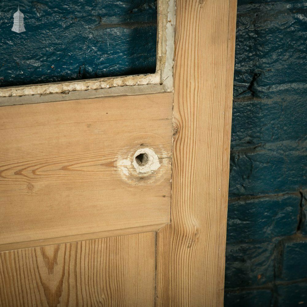 Half Glazed Door, Moulded Three Panel photo for sale