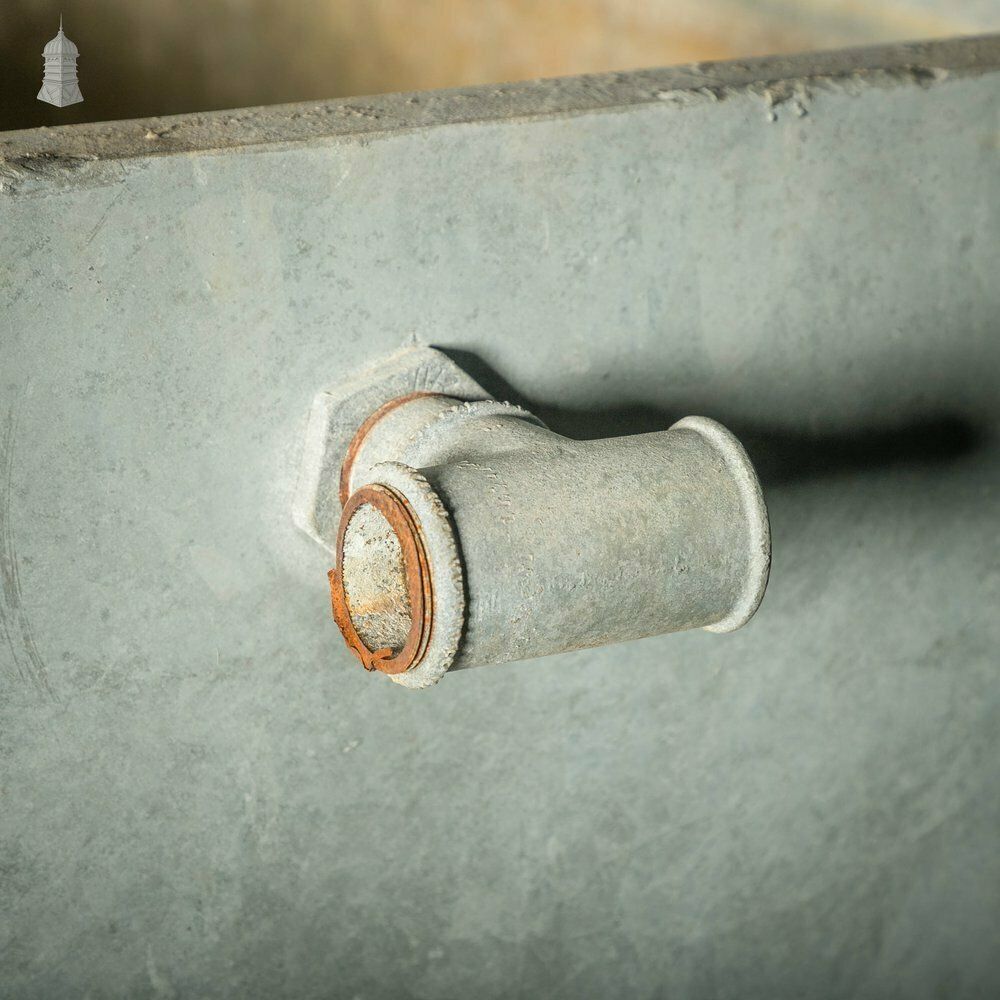 photo buy Galvanised Water Tank, Large Reclaimed Metal Planter