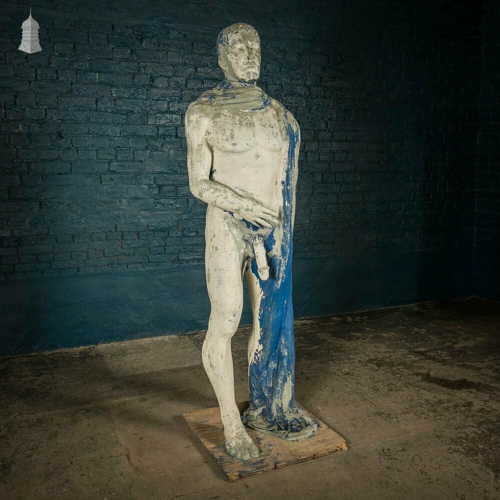 photo for sale Nude Male Statue, Fiberglass Anatomical Masculine Study