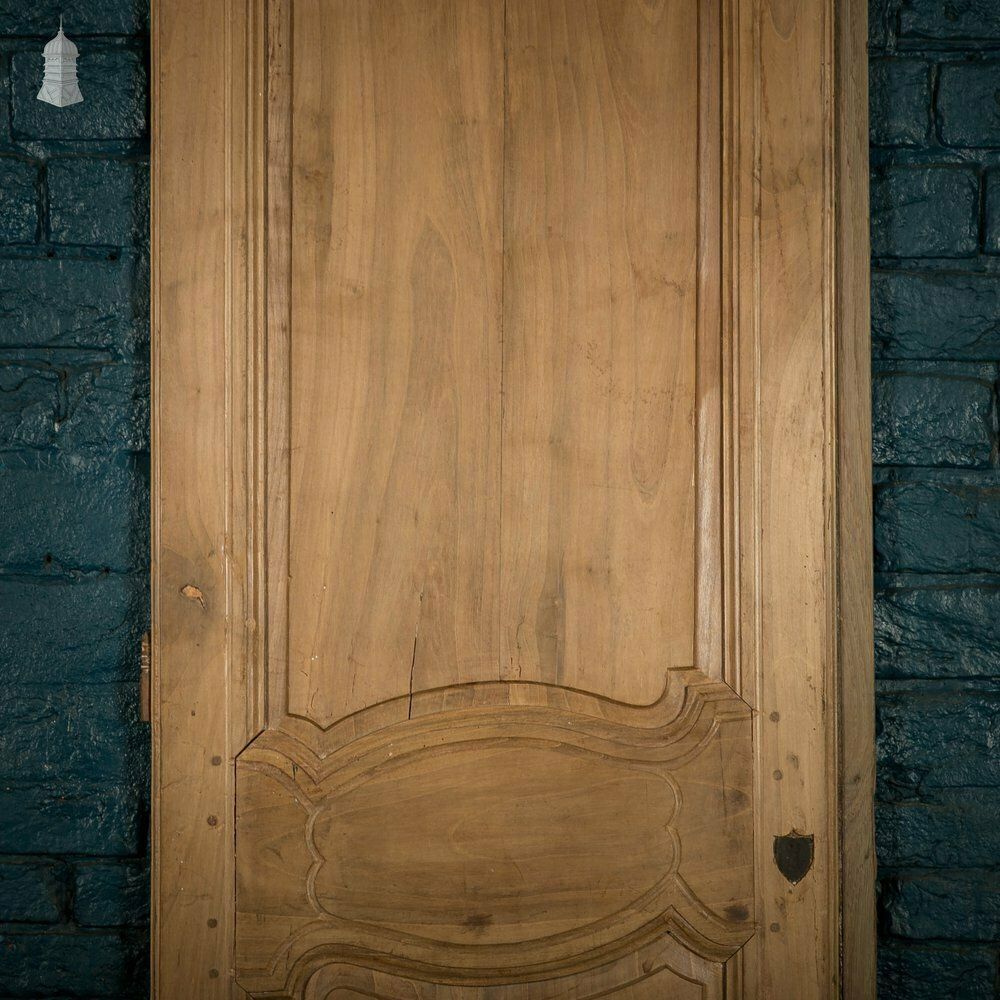 Moulded Teak Cupboard Door, French Louis XV Style photo 216.0
