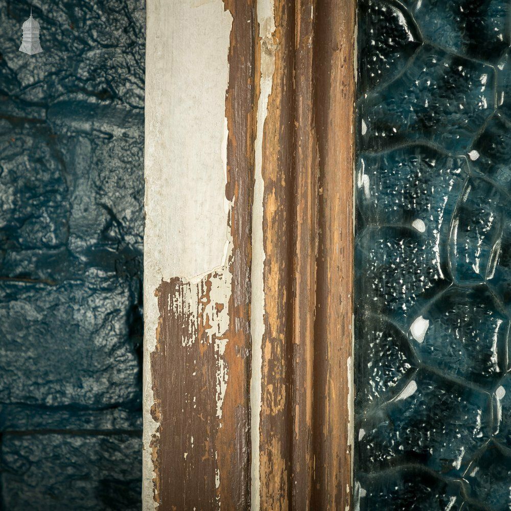 photo furniture Half Glazed Door, Moulded 3 Panel With Textured Glazing