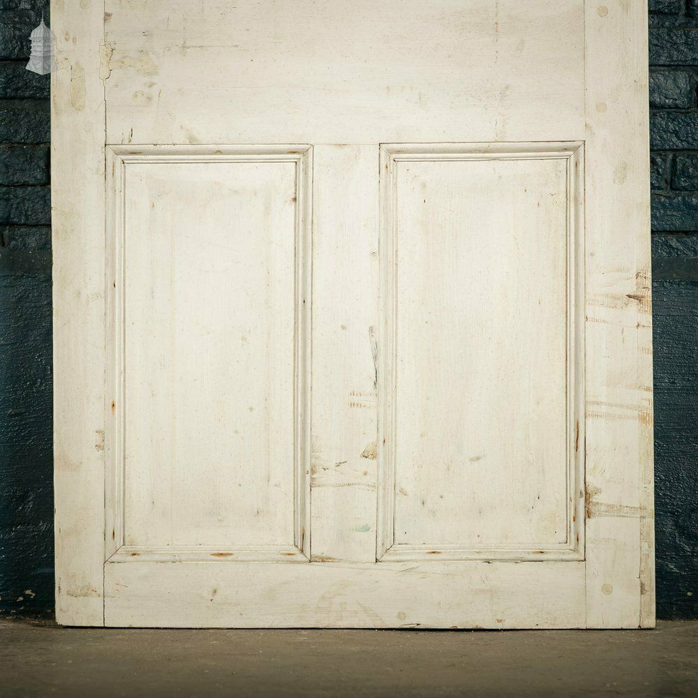 Four Panel Door, White Painted Pine Paneled Door photo buy