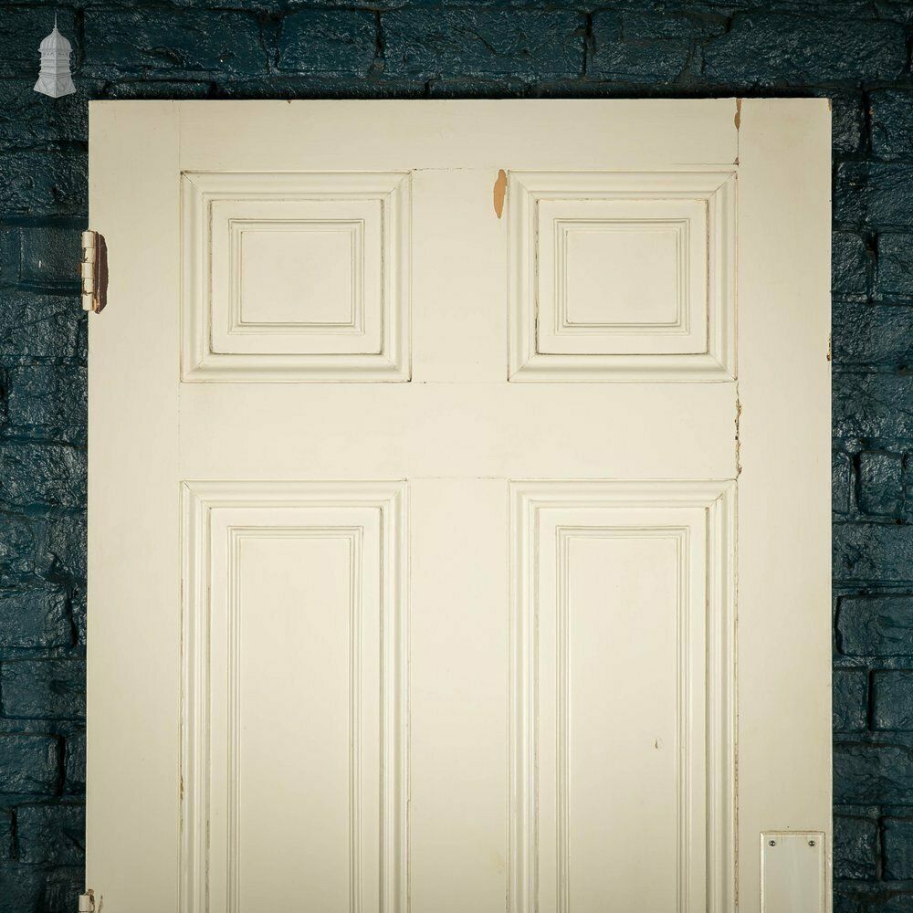 Six Panel Door, Moulded White Painted Pine photo Home Fixtures