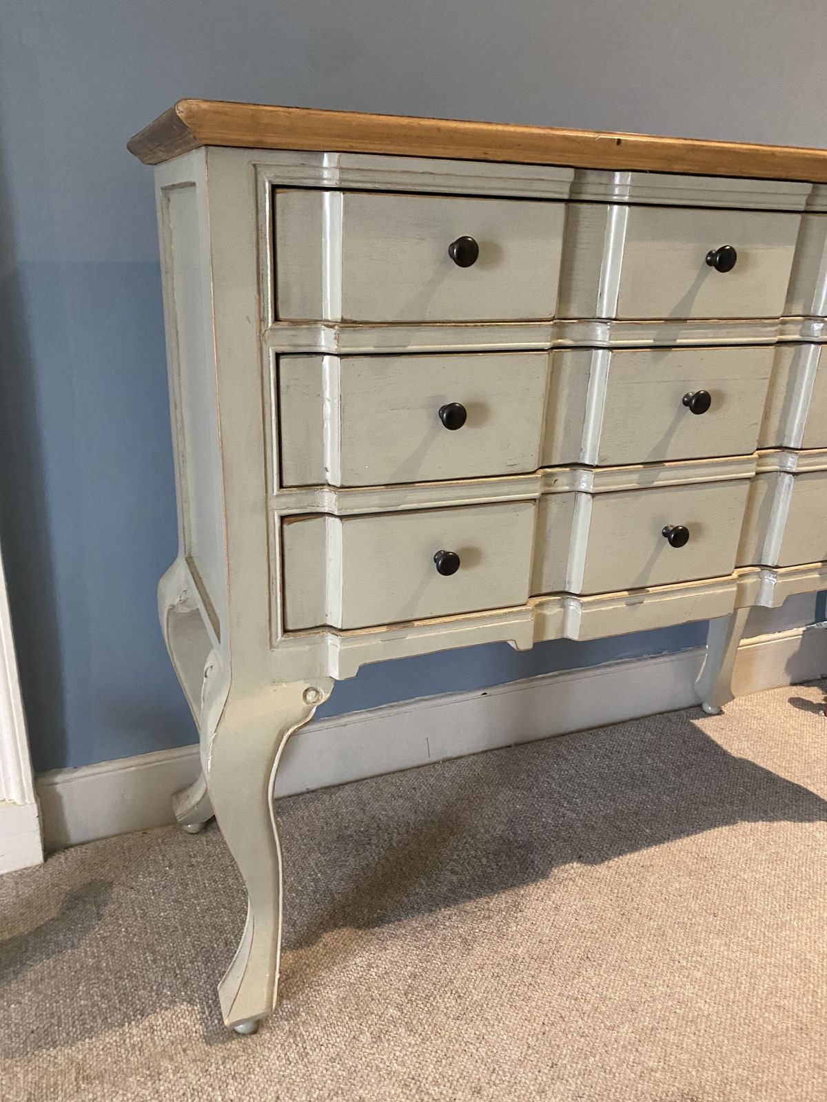 French Style Three Drawer Chest Of Drawers photo furniture