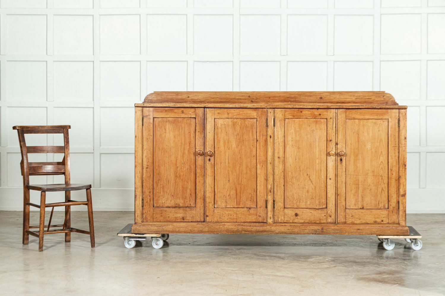 Large 19thc English Housekeepers Dresser Base photo Furniture