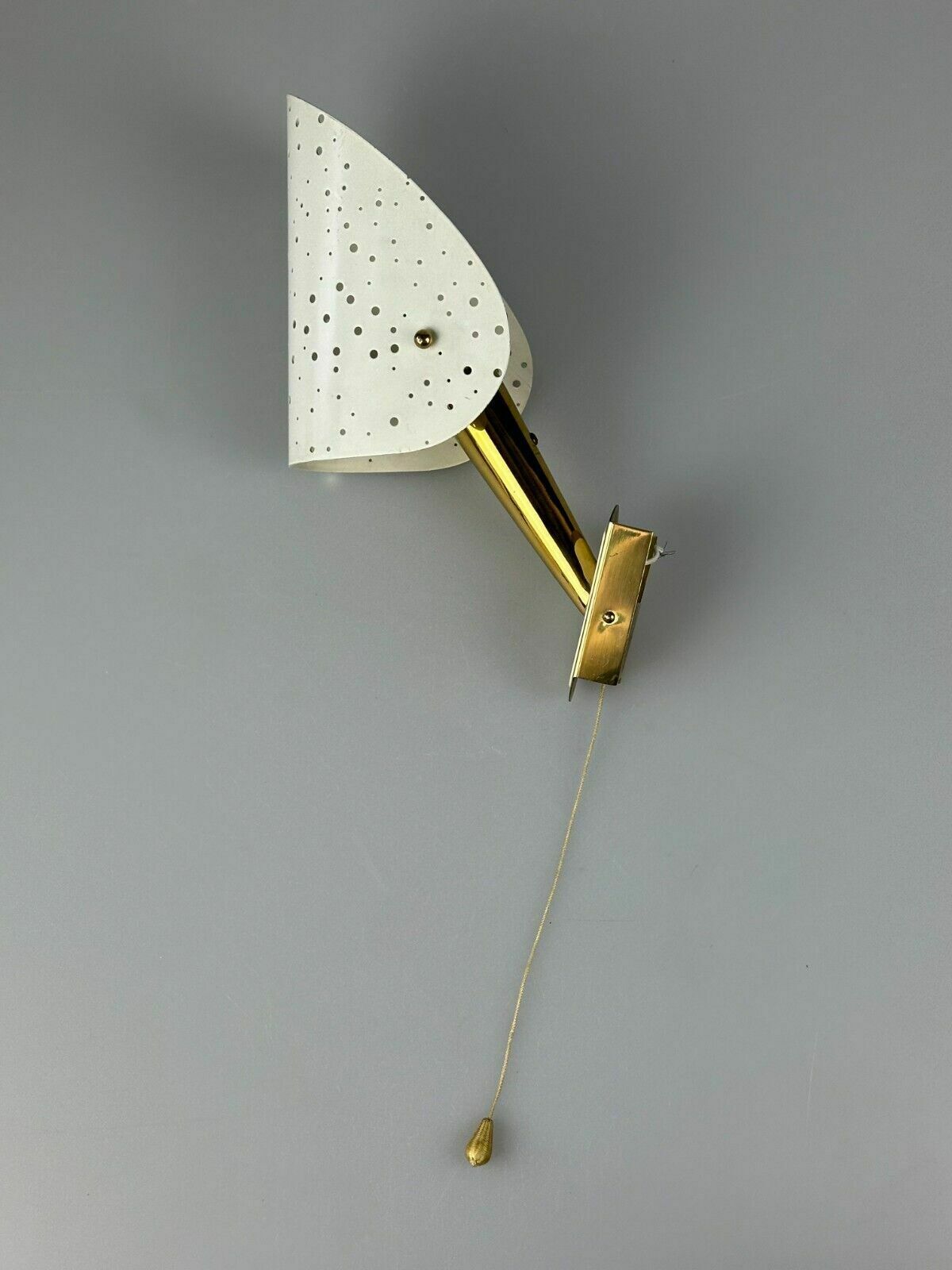 50s 60s Wall Lamp By Ernest Igl For Hillbrand Brass & Metal Design photo furniture