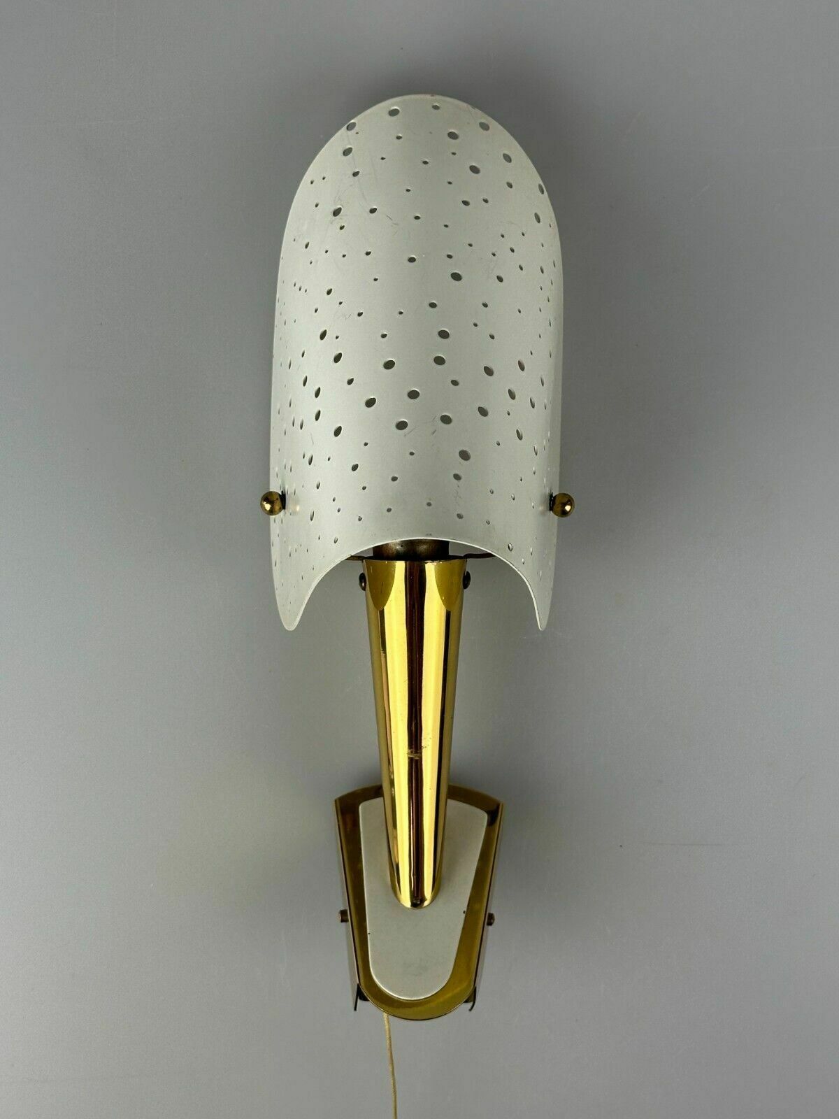 photo buy 50s 60s Wall Lamp By Ernest Igl For Hillbrand Brass & Metal Design