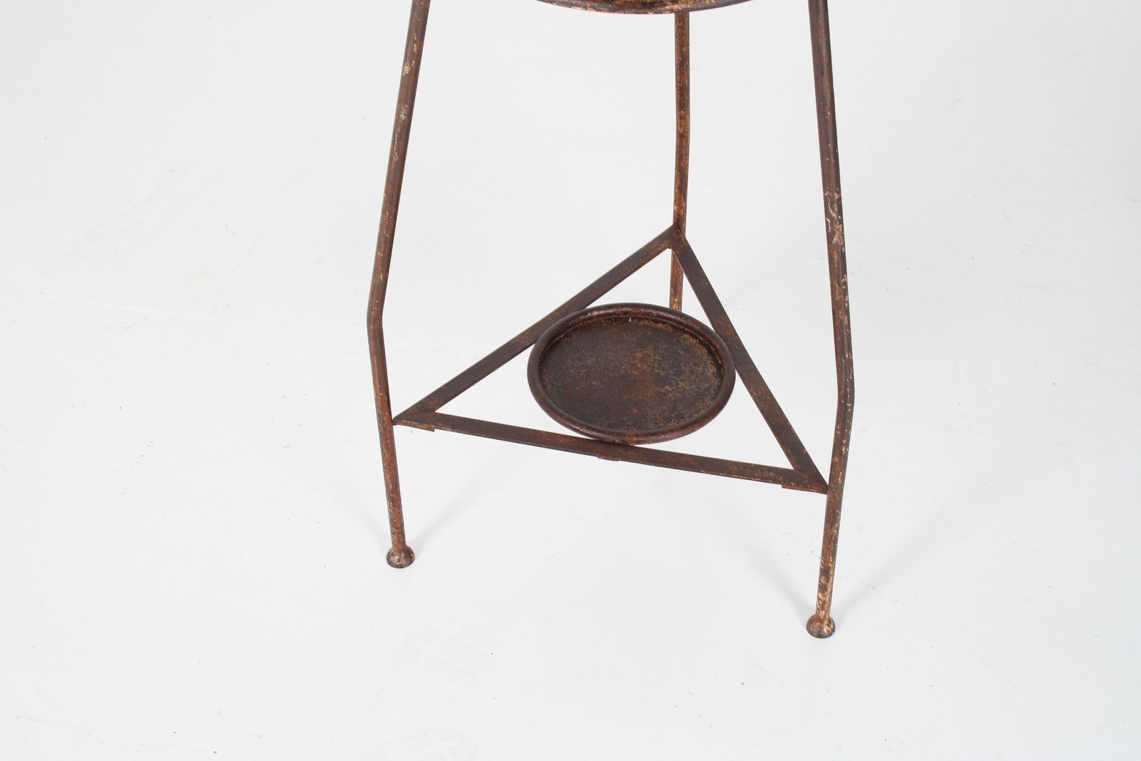 A 19th Century Blacksmith Made Wrought Iron Hat, Coat & Umbrella Stand photo vintage