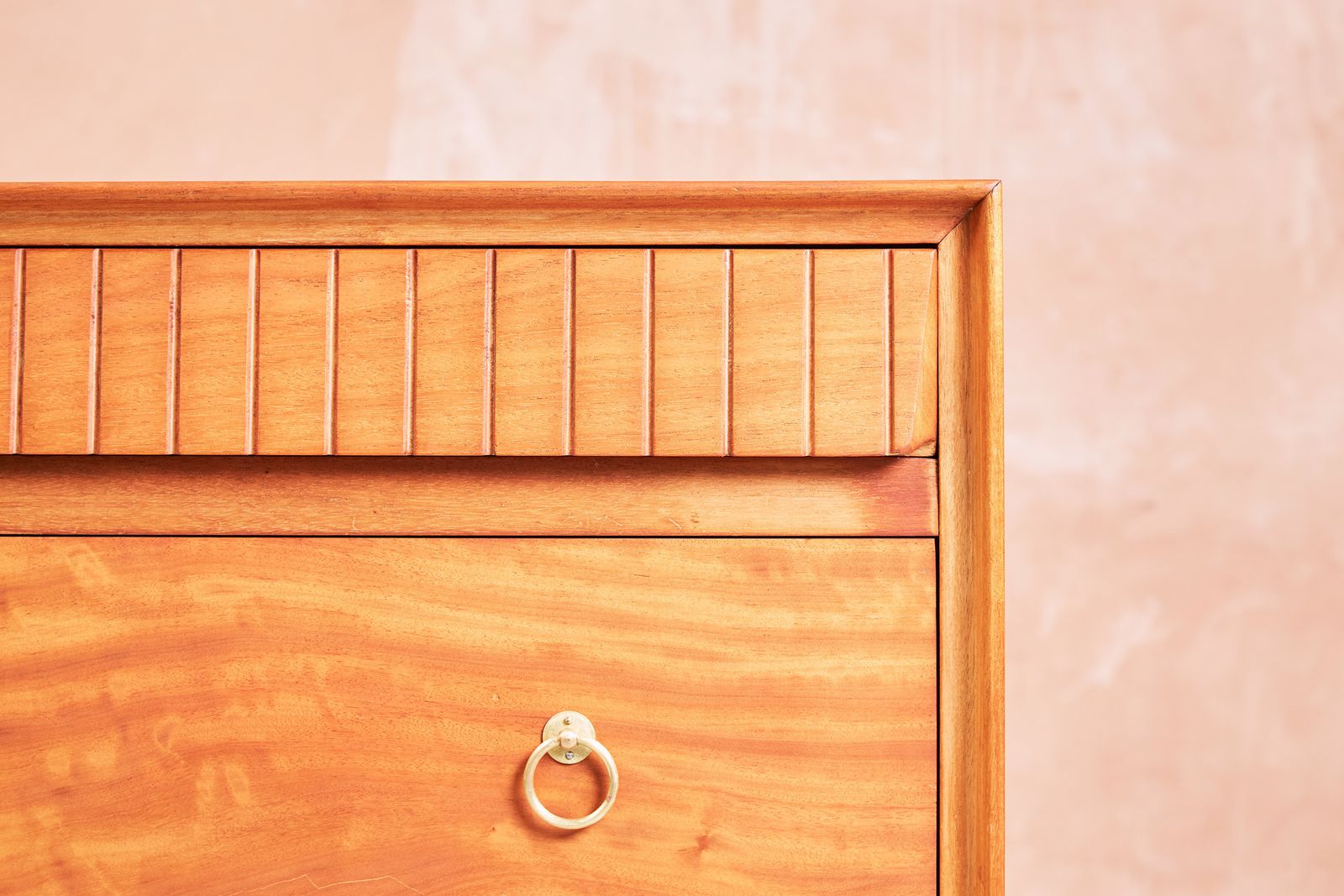 Heals Satinwood Chest Of Drawers By Aj Milne photo buy