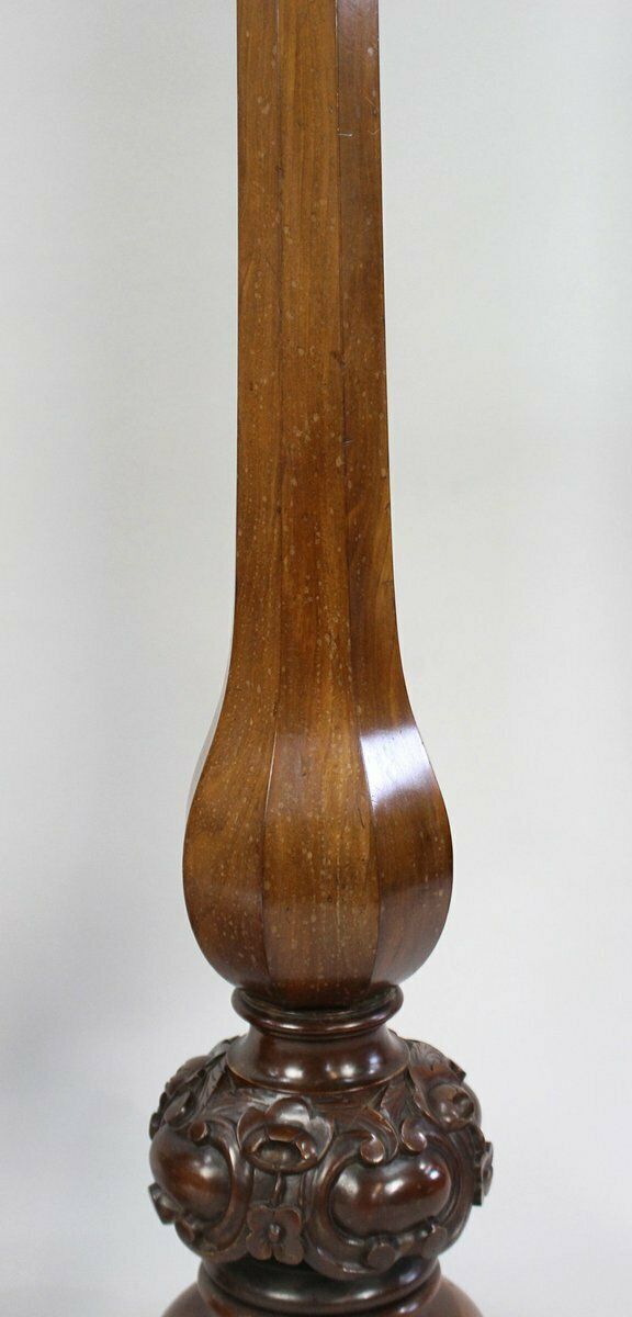 Early Victorian Carved Mahogany Pedestals, Set Of 2 photo furniture