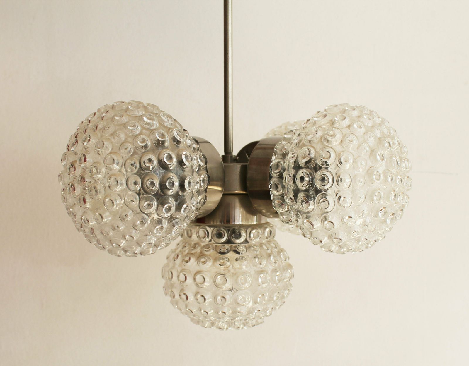 1970's Ceiling Lamp By Miroslav Cermak For Kamenicky Senov Factory photo 390.0