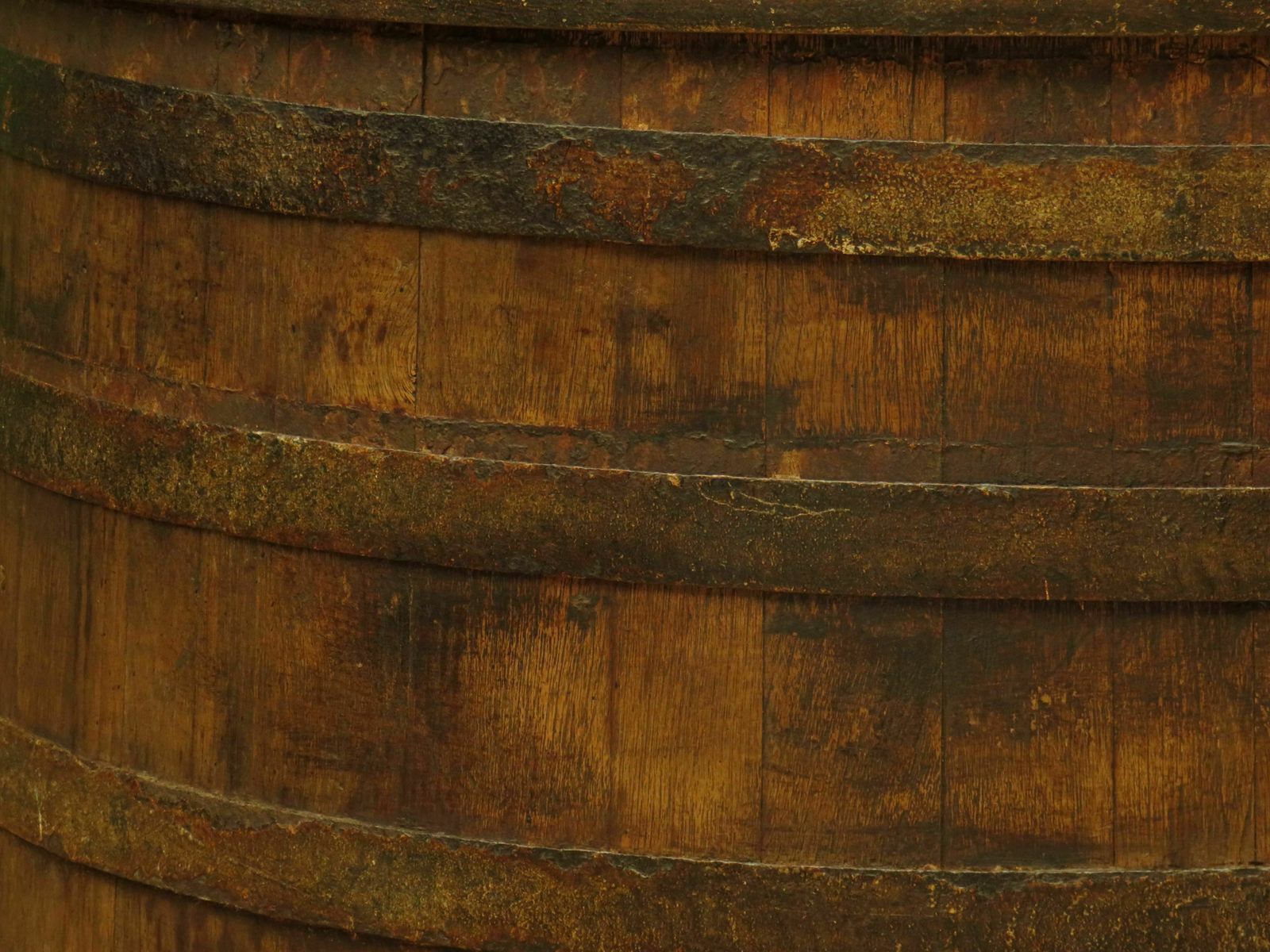 Large Antique Coopered Pig Salting Barrel With Lid, Coffee Or Bar Table photo vintage