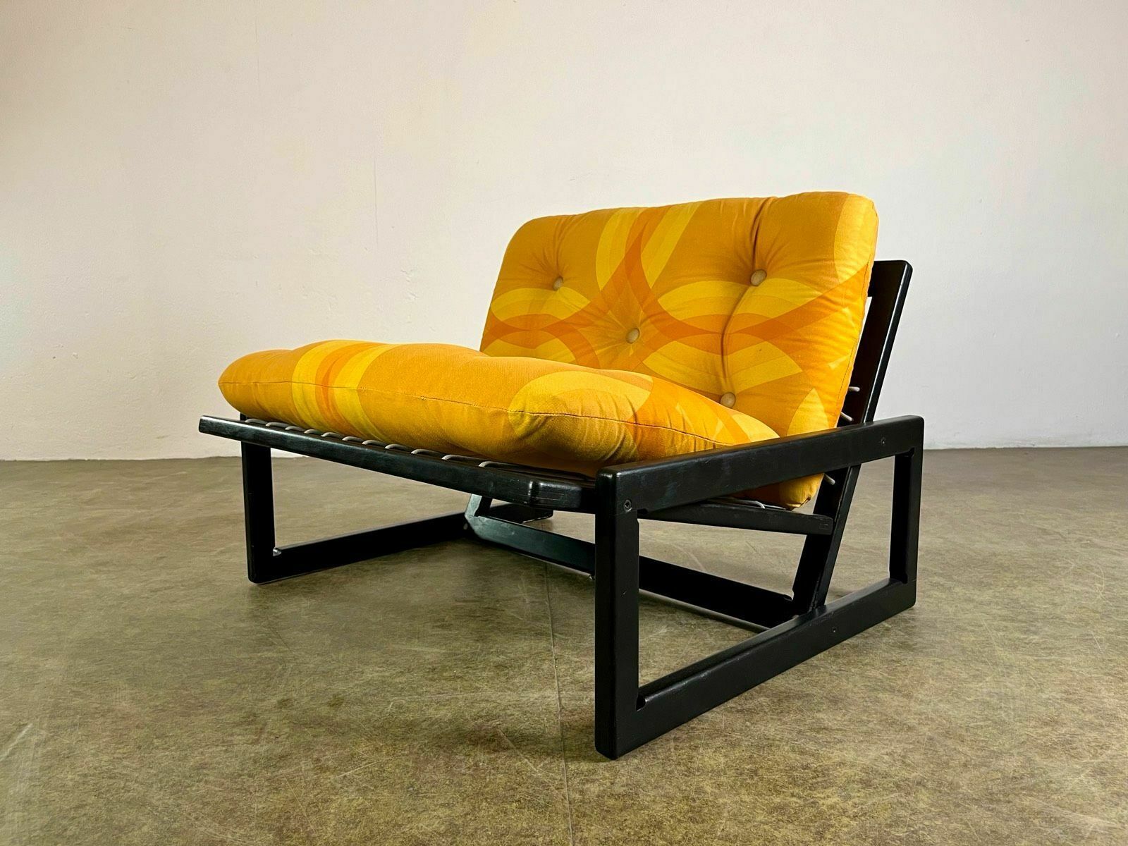 Armchair Tobia & Afra Scarpa For Cassina Mid Century Italy photo vintage