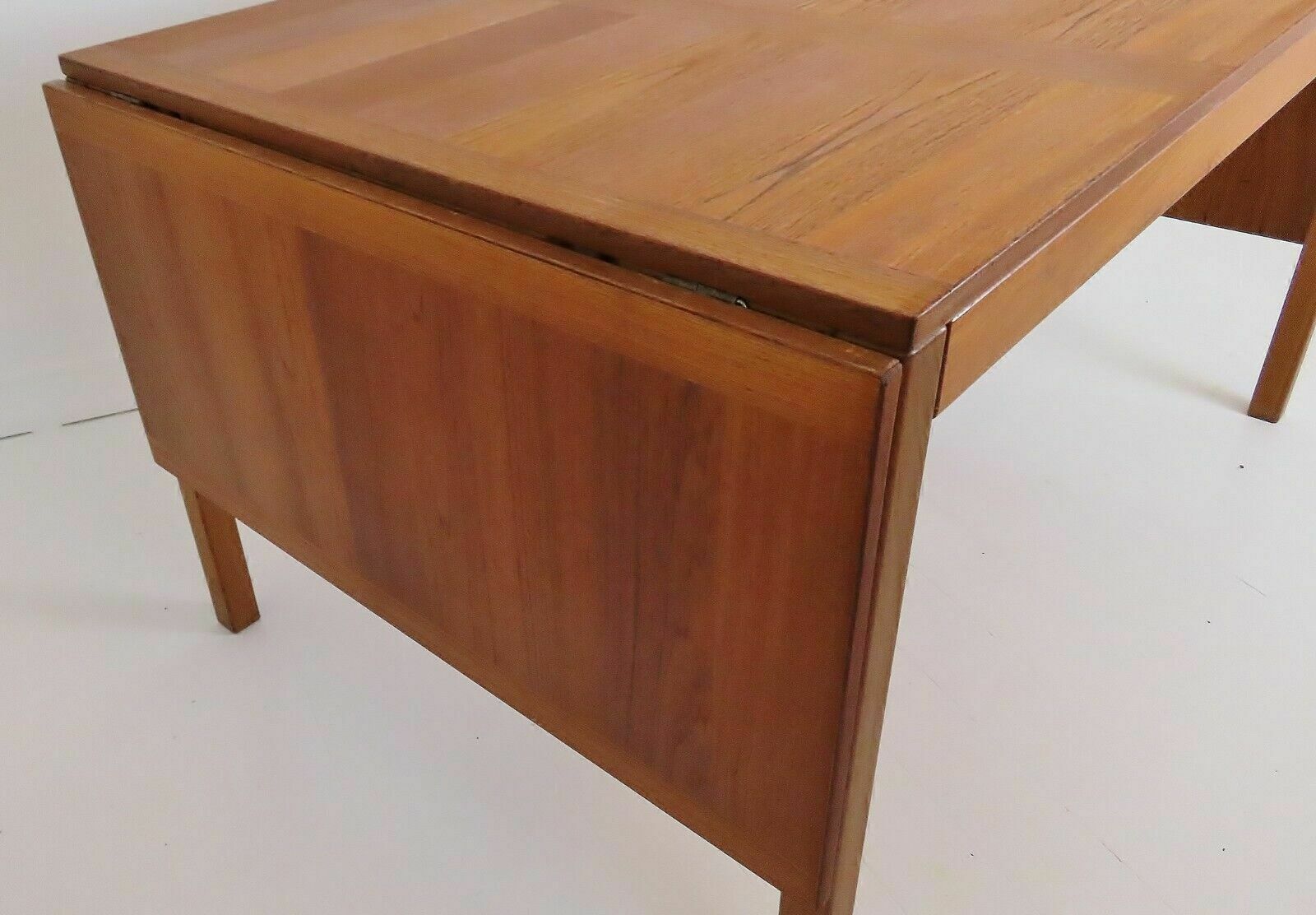 Stunning Vintage Large Danish Teak Vejle Stole Extending Dining Table photo Furniture