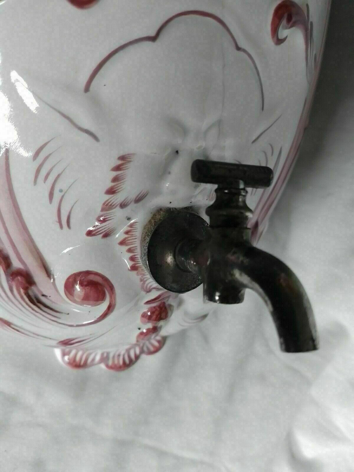 Antique Criel Et Montereau Porcelain Water Fountain photo for sale