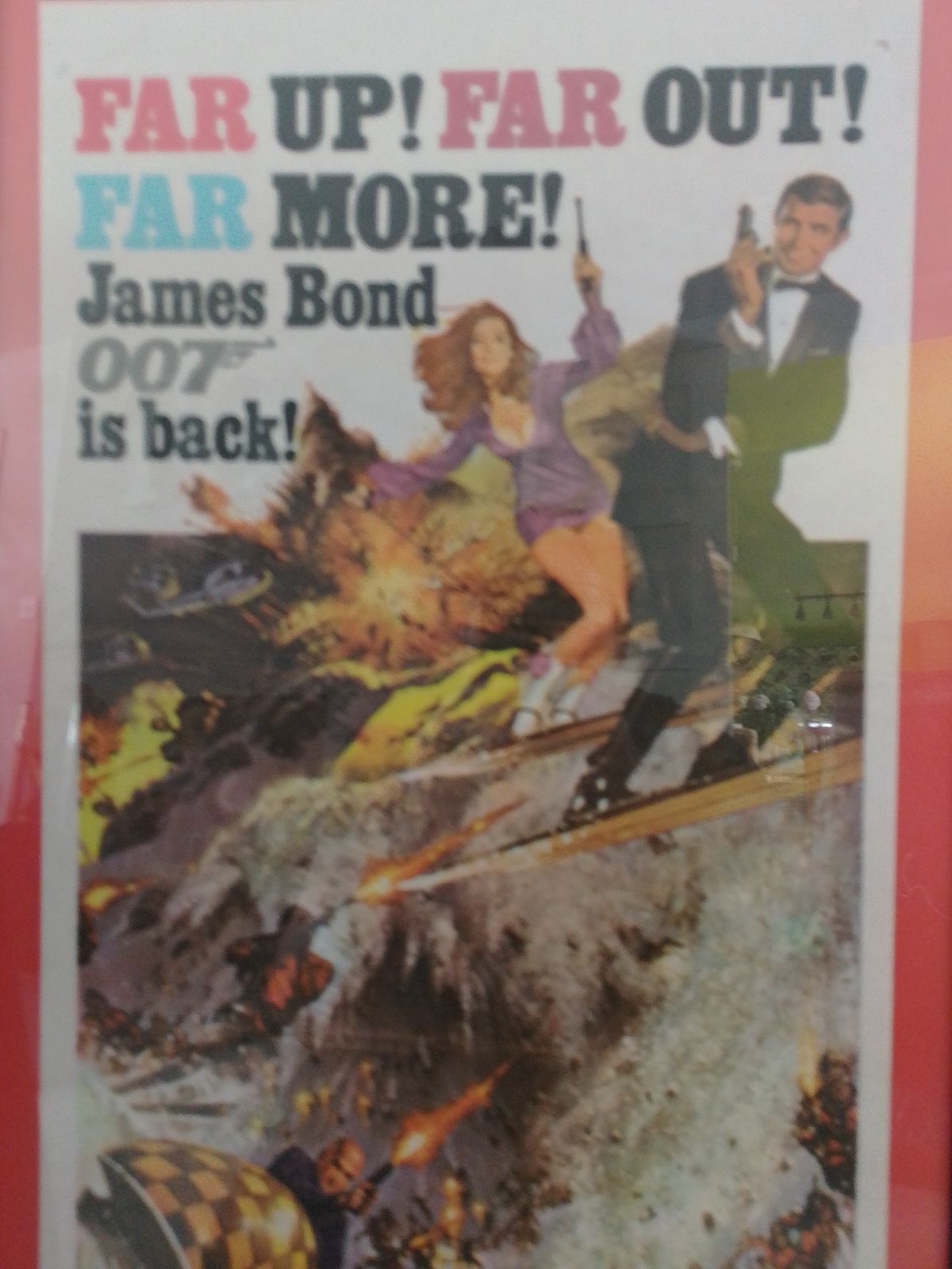 James Bond 007 On Her Majesty's Secret Service Original Film Poster photo Art