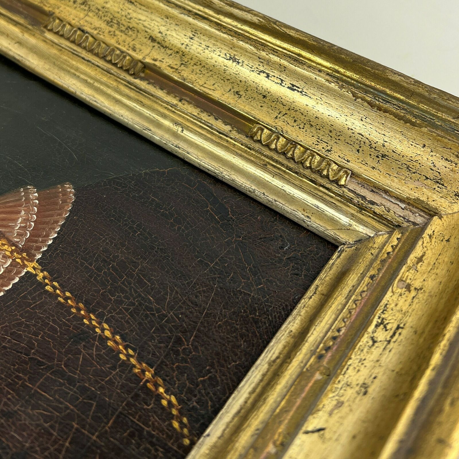1850's Antique Portrait, Victorian Portrait, 19th Century Oil Painting On Canvas, Portrait Of A Noble Elderly Lady photo buy