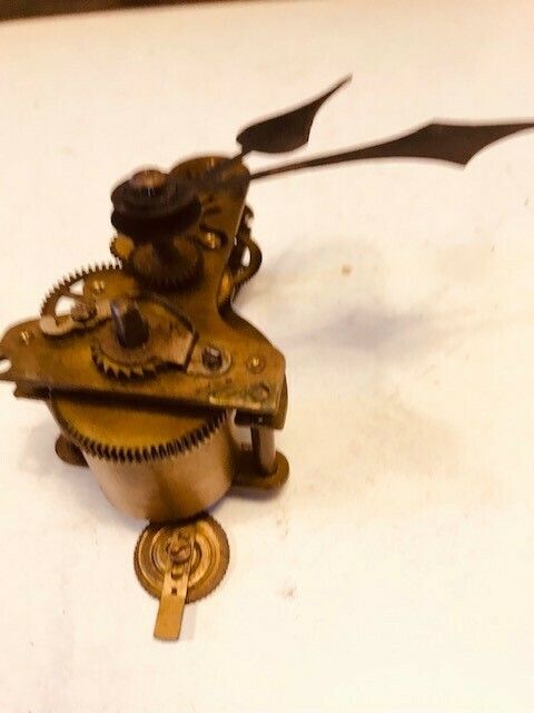 A Rare Circa 1940s Metal Wall Clock By Manufacture Francaise St Etienne France photo furniture