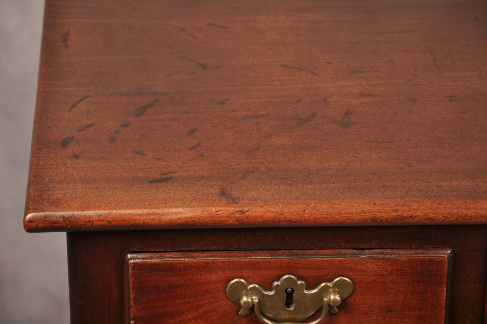 Fine Early 18th Century Mahogany Lowboy photo vintage