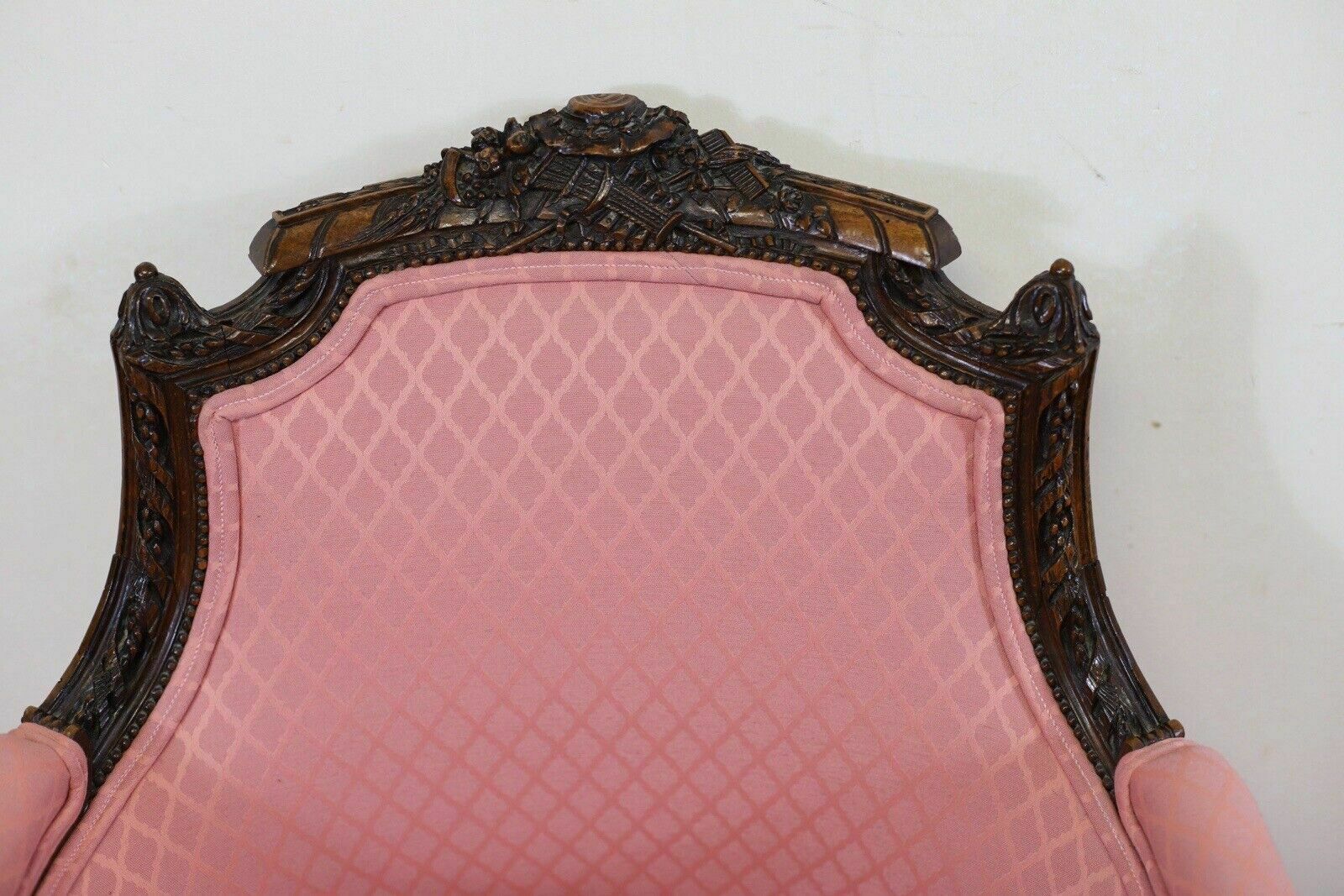 Lovely Pair Of Louis XVI Style Fauteuil And Stoll photo buy