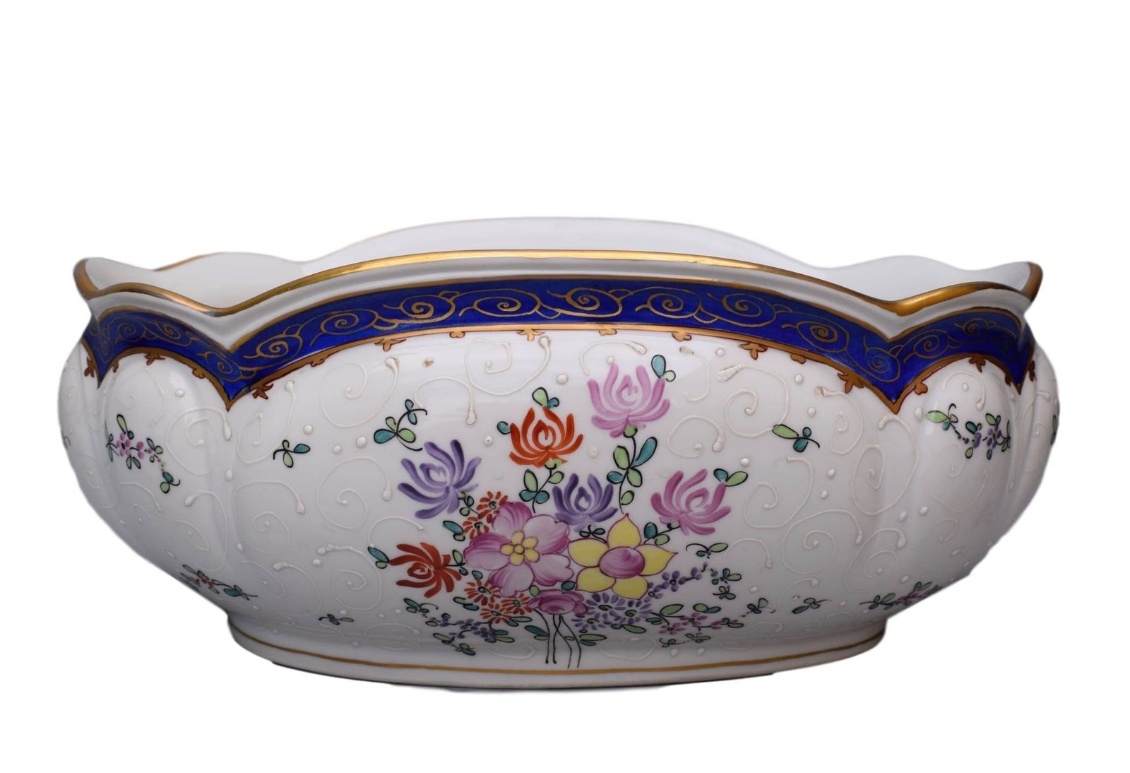 French Antique Paris Samson Porcelain Planter photo furniture