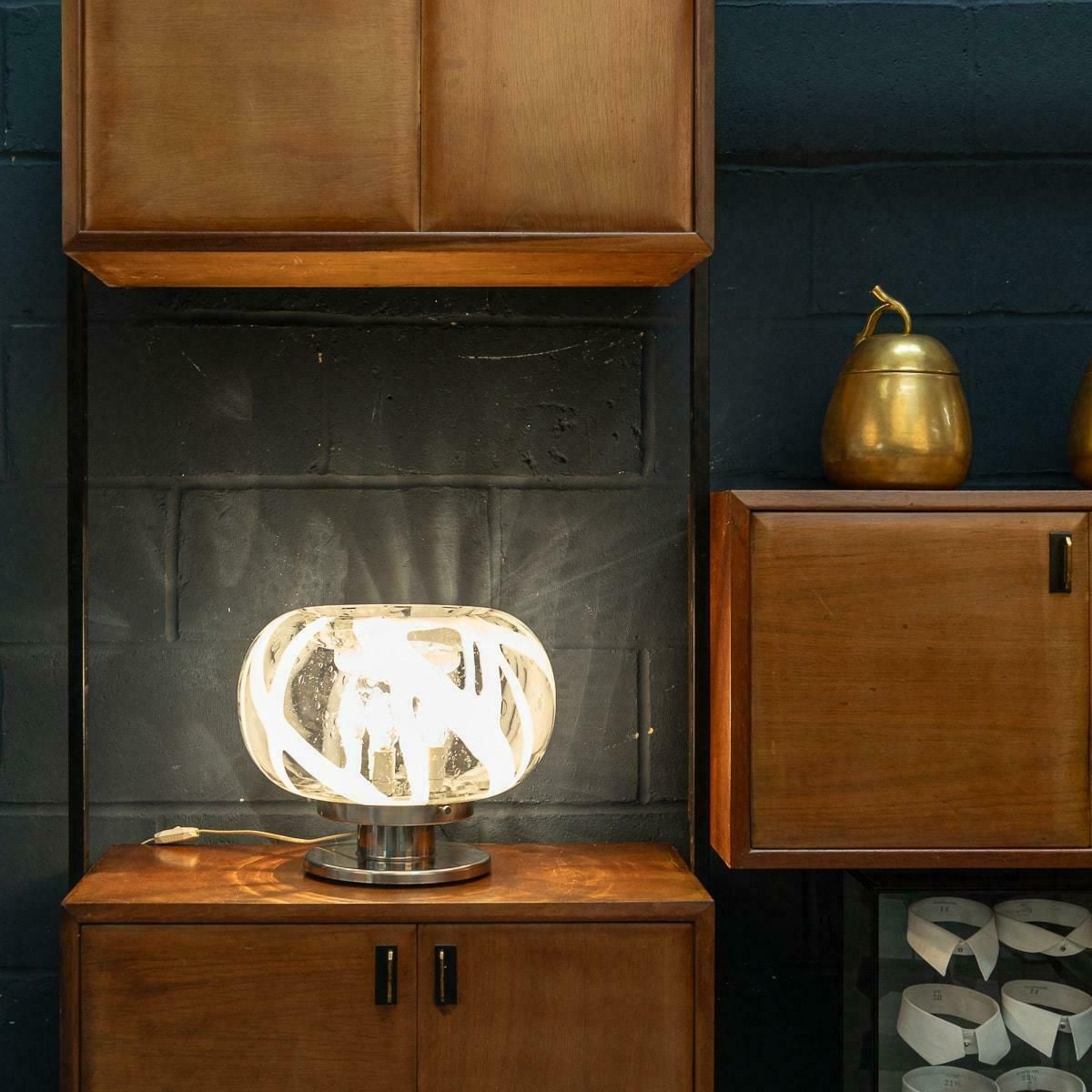 A 20th Century Italian Table Lamp By Carlo Nason For Mazzega, Murano C.1970 photo buy