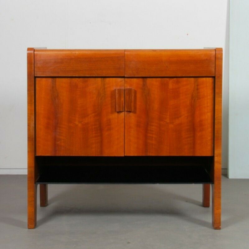 Wooden And Opaline Chest Of Drawers From The 1960s photo furniture