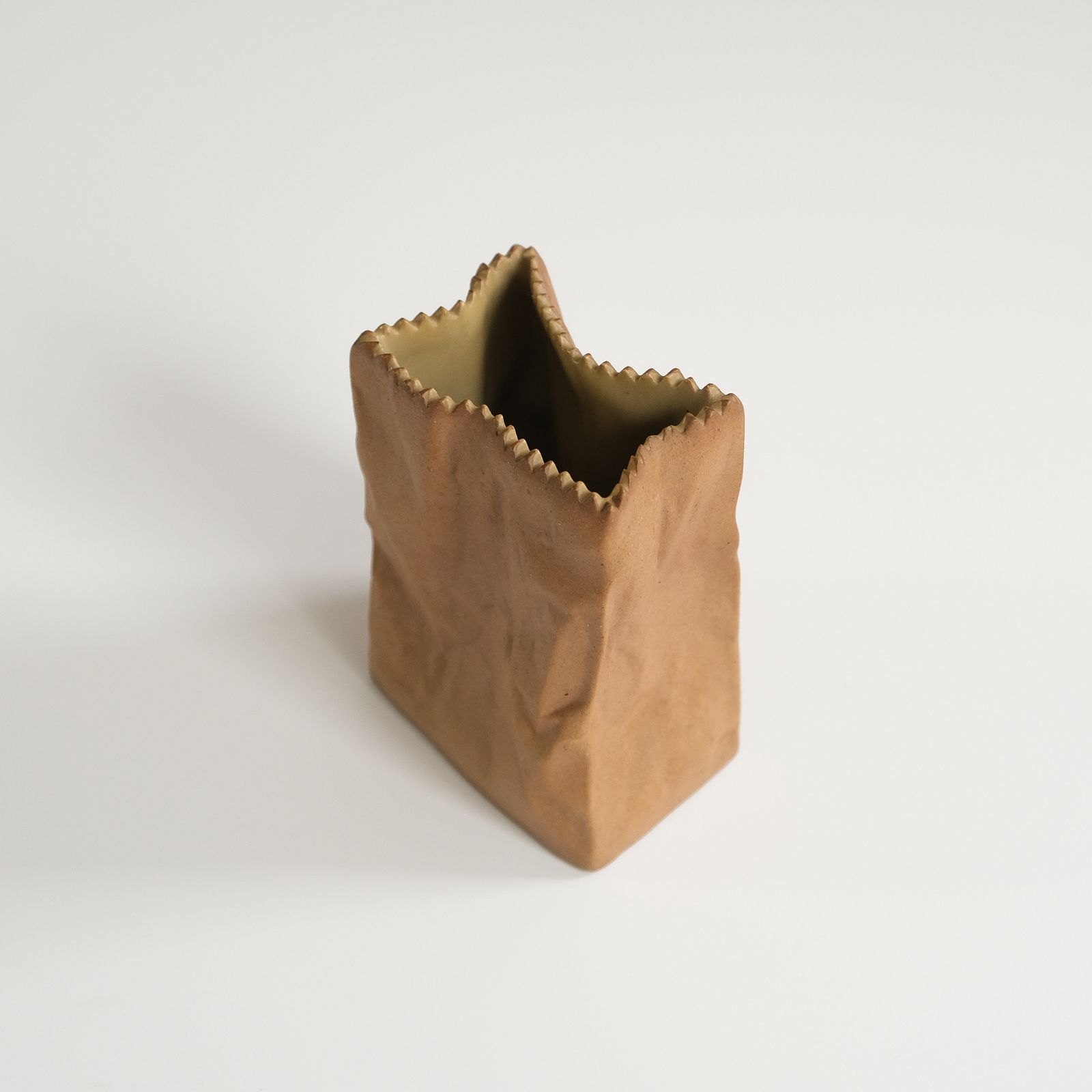 Mid Century Tapio Wirkkala “Paper Bag" Vase For Rosenthal, Germany C.1970s photo 190.0