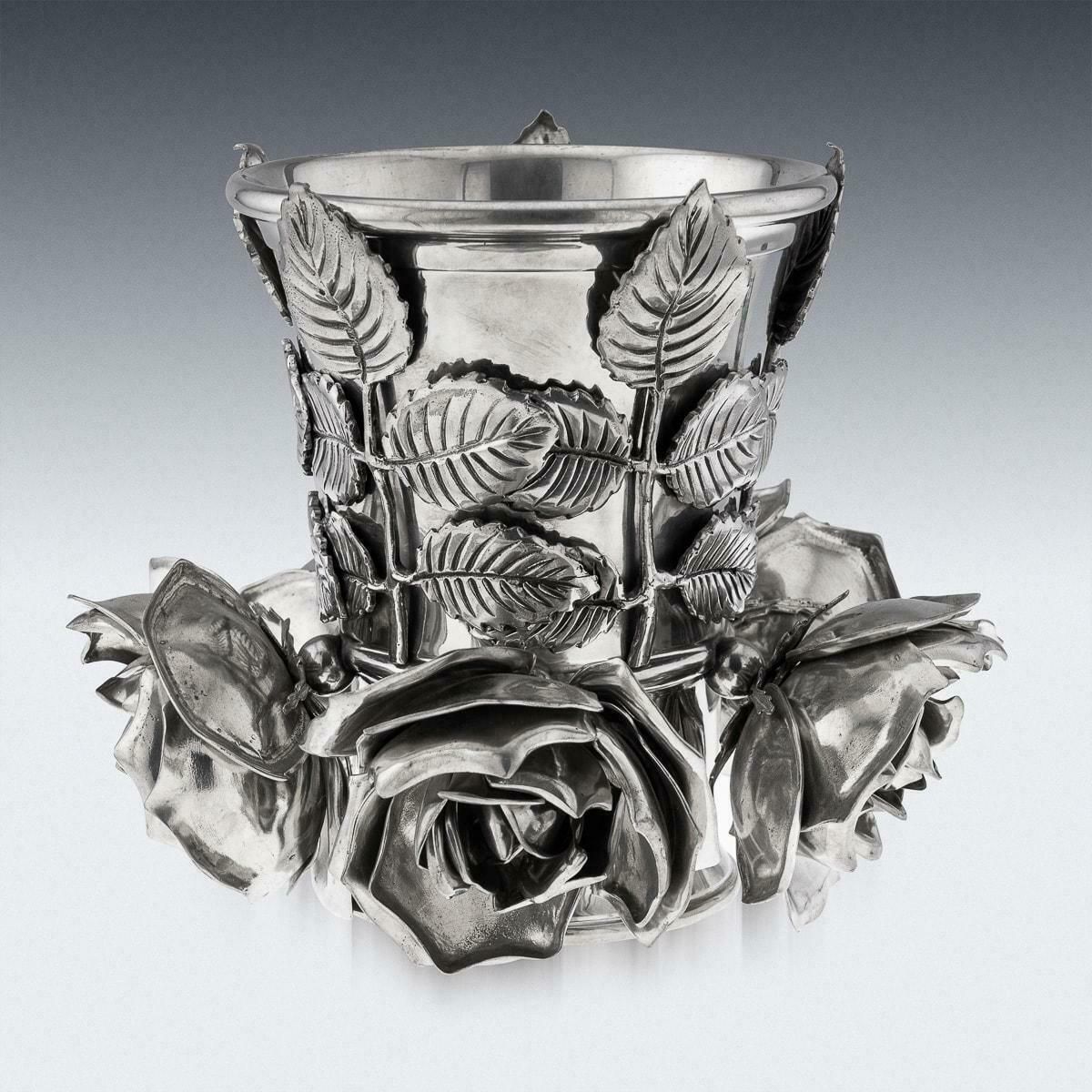 20th Century Italian Pewter Wine Cooler By Piero Figura For Atena photo Home Decor