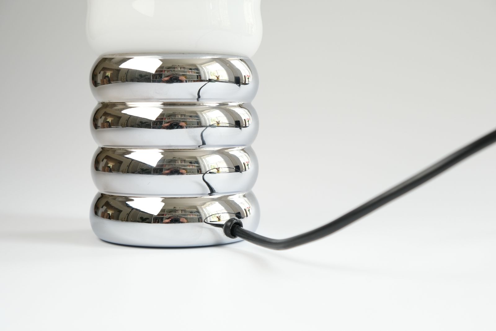 Iconic Early “Bulb” Table Lamp By Ingo Maurer For Design M, Germany 1966 photo vinterior