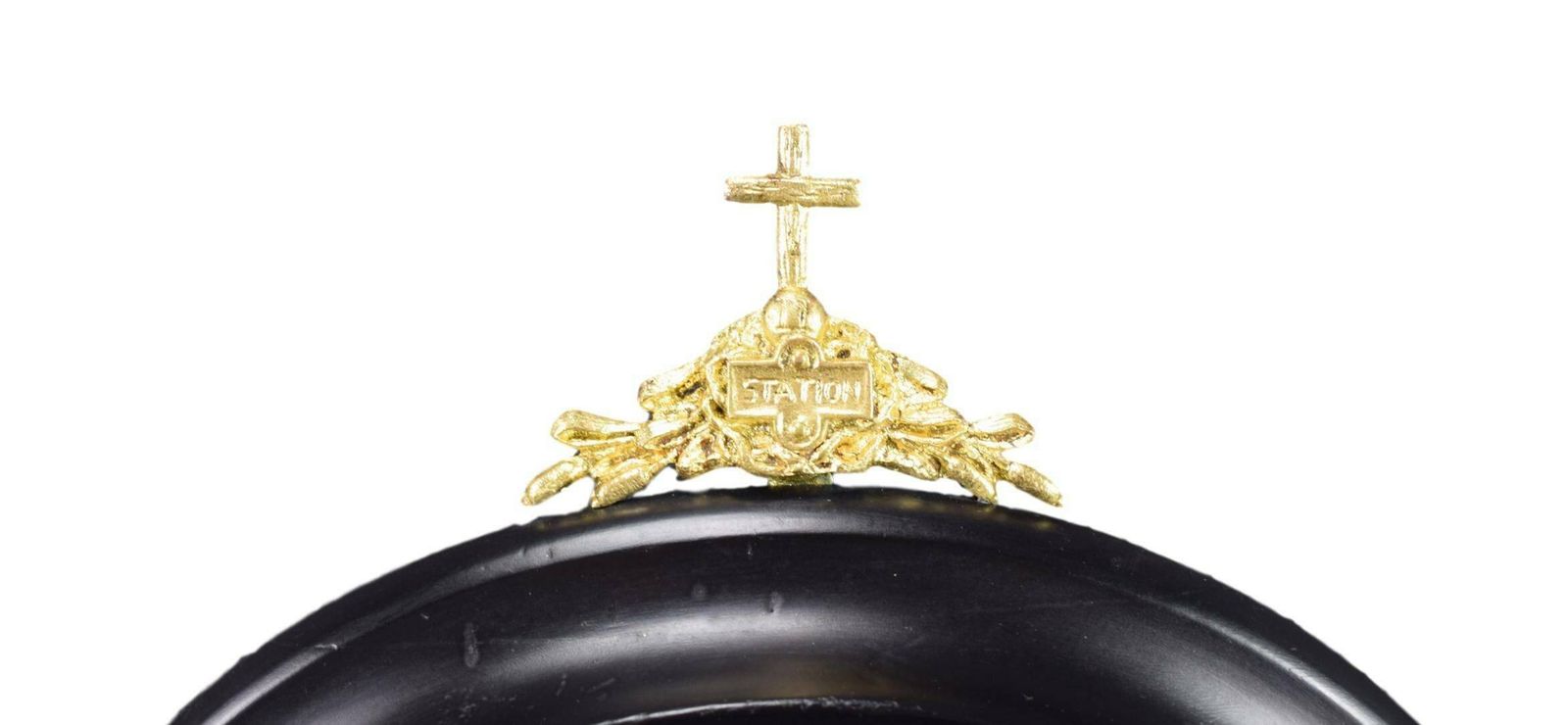 French Antique Religious Frame Jesus Carrying The Cross By Masson Napoleon III Frame photo vintage