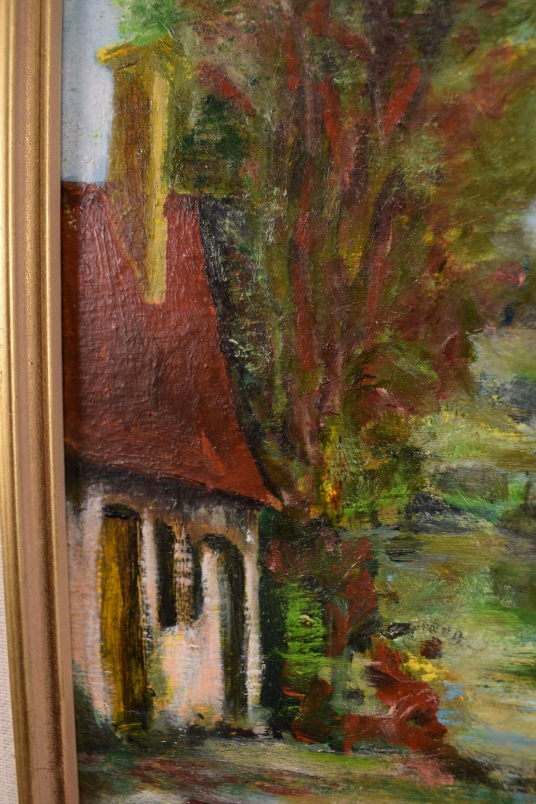 Impressionist Oil Painting French Country photo 160.0