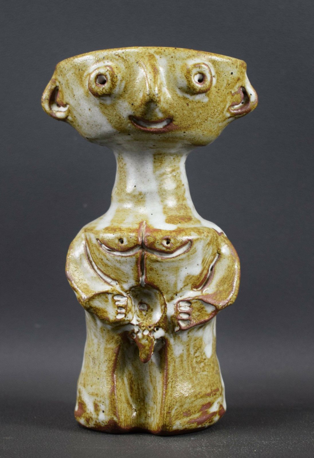 Jacques Pouchain Anthropomorphic Vase Dieulefit Atelier Ceramic photo furniture