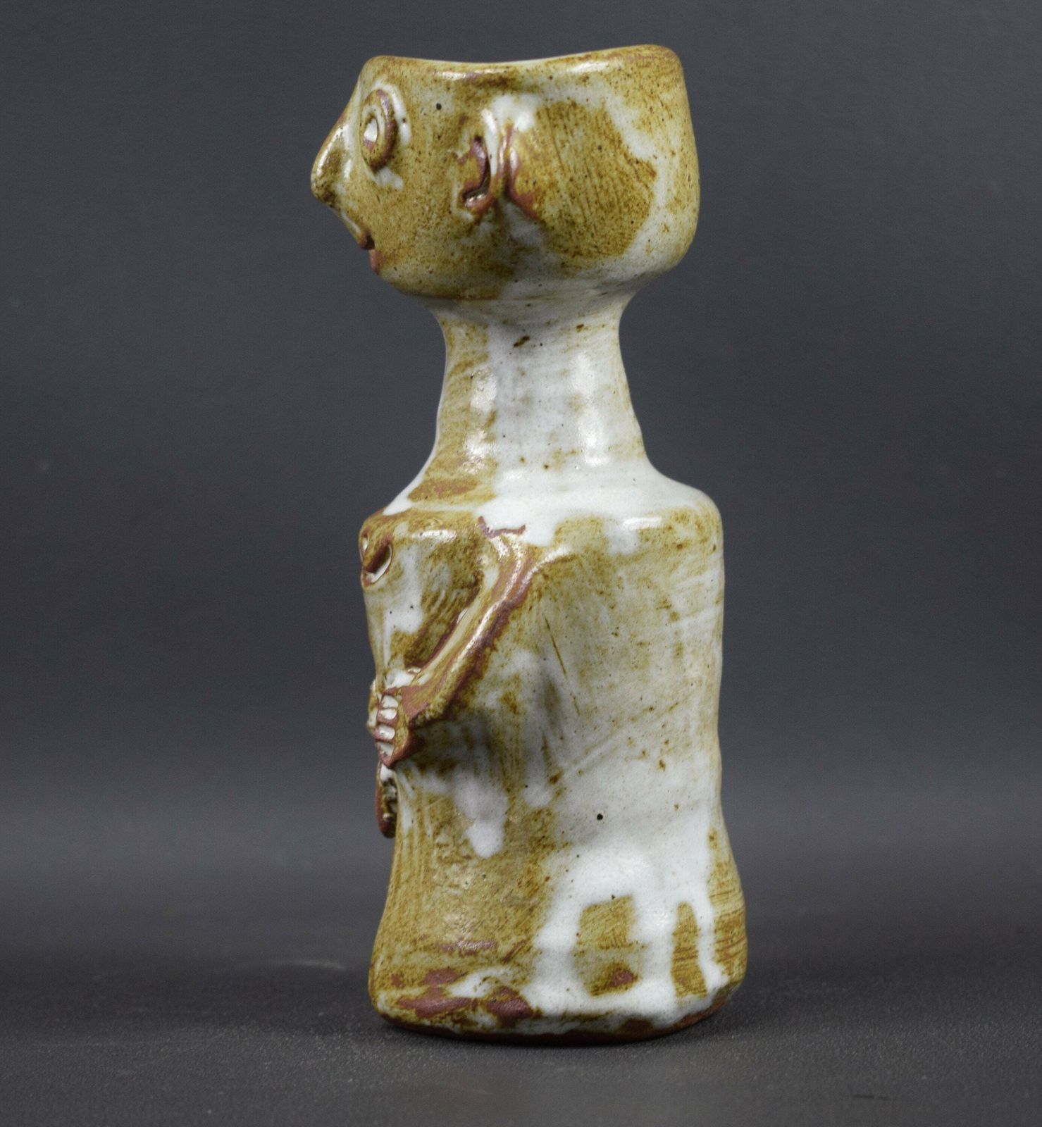 Jacques Pouchain Anthropomorphic Vase Dieulefit Atelier Ceramic photo 400.0