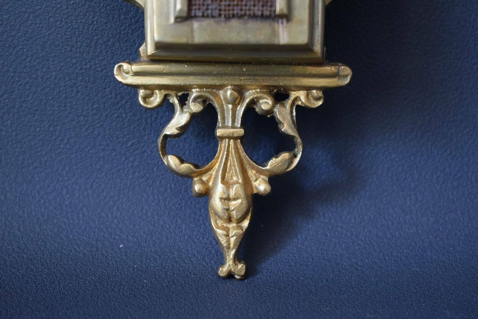 Antique French Bronze Wall Hanging Match Striker Wall Mountable Vesta photo Art