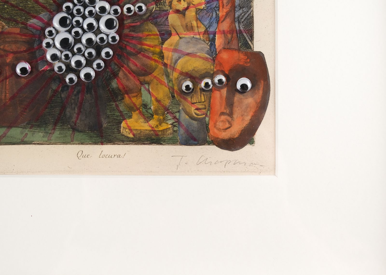 Jake Chapman 'The World Is Deeper Than The Day Thinks' Unique Signed Ap, 2022 photo vinterior
